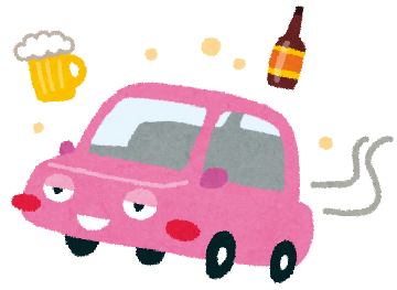 飲酒運転根絶イラスト